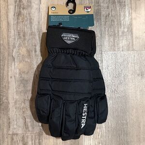 Hestra Boge Unisex CZone Black Gloves